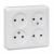 Розетка 4гн без З/К о/у белый 16А IP20 Этюд Systeme Electric (1/7) Розетка 4гн без З/К о/у белый 16А IP20 Этюд Systeme Electric (1/7)