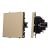 ARL NOBE Выключатель проходной 1 кл софт-тач золотой песок SWT-MKP1-SFPL-GD (250V, 10A) (Arlight, -)