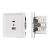 Механизм USB розетки SCT-TENDO-MUAC-PL-WH (5V, 3A, QC3) (Arlight, Белый) Механизм USB розетки SCT-TENDO-MUAC-PL-WH (5V, 3A, QC3) (Arlight, Белый)