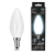 Лампа светодиод 9Вт Свеча 610Лм 4100К Е14 филамент молочн LED Gauss Filament 1/10/50