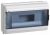 Бокс КМПн-12мод настен пласт бел (дв.прозр) IP55 KREPTA 5 IEK (1/12)