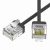 Патч-корд неэкранированный Ultra SLIM CAT6 U/UTP 4х2, 32 AWG, LSZH, чёрный, 1,2м