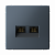 Розетка 2гн комп+комп RJ45+RJ45 с/у грифель механизм кат.6А ArtGallery Systeme Electric (1/5/20)