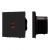 Механизм розетки с быстрой USB зарядкой SCT-NOBE-MUAC-SFPL-FC-BK (65W, QC3) (Arlight, Черный оникс) Механизм розетки с быстрой USB зарядкой SCT-NOBE-MUAC-SFPL-FC-BK (65W, QC3) (Arlight, Черный оникс)