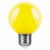 Лампа светодиодная,  (3W) 230V E27 желтый G60, LB-371
