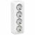 Розетка 4гн с З/К шторки о/у белый изол.пласт. 16А IP20 Blanca Systeme Electric (1/4)
