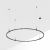 Основание ART-APRIORI-ROUND-HANG-R1800 (BK) (Arlight, IP20 Металл, 3 года)