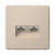 Розетка 2гн комп+комп RJ45+RJ45 с/у песочный механизм кат.6А ArtGallery Systeme Electric (1/5/20)