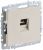 Розетка 1гн комп RJ45 с/у крем кат.6 механизм РК11-БрКр BRITE IEK (10/100)